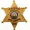 Obsolete Wyoming Co. West Virginia Sheriff Badge