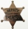 Early Obsolete Deputy Sheriff Badge