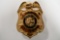 Obsolete Calloway Florida Police Chief Hat Badge