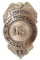 Obsolete Evanston Illinois Emergency Police Badge