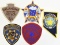 (5) Mixed State Police Shoulder Patches