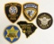 (5) Mixed County Sheriff Dept. Shoulder Patches