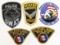 (5) Mixed Ohio Police Shoulder Patches