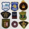 (9) Mixed Foreign Police Shoulder Patches