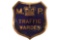 Enameled London Bobby Metropolitan Police Badge