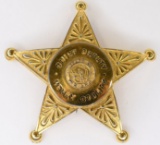 Obsolete Henry Co. Ind. Chief Deputy Badge