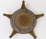 Vintage Goshen Ind Police Reserve Bumper Badge
