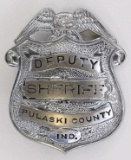 Obsolete Pulaski Co. Deputy Sheriff Badge