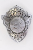 Early Obsolete Owen Co. Sheriff Named Badge