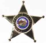 Obsolete Posey Co. Deputy Sheriff Badge