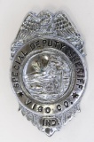 Obsolete Vigo Co. Ind. Spl. Deputy Sheriff Badge