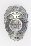 Named Obsolete Wayne Co. Deputy Sheriff Badge