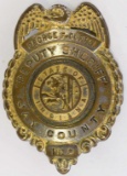 Named Obsolete Jay Co. Deputy Sheriff Badge