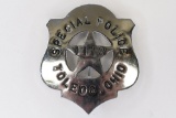 Obsolete Toledo Ohio Special Police Badge