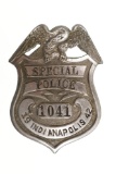 Obsolete 1942 Indianapolis Special Police Badge