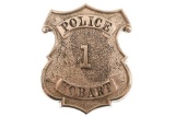 Obsolete Hobart Indiana Police Badge