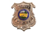 Obsolete Hobart Indiana Police Badge