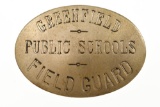 Obsolete Greenfield Indiana Field Guard Badge
