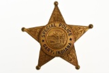 Obsolete Gary Indiana Special Police Badge