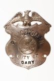 Rare Obsolete Gary Indiana Policewoman Badge