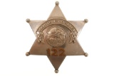 Early Obsolete Hammond Indiana Police Badge #122