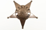 Named Obsolete Whiting Indiana Police Badge