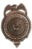 Obsolete Michigan City IN Electrical Insp. Badge