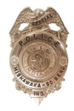 Obsolete Mishawaka-South Bend IN Police Badge