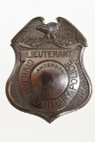 Obsolete Anderson IN Civilian Aux. Police Badge
