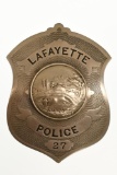 First Issue Lafayette Indiana Police Badge #27