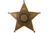 Obsolete Kokomo Indiana Police Captain Badge
