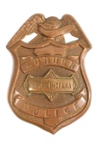 Obsolete Auburn Indiana Police Badge