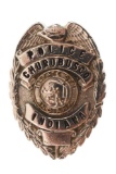 Obsolete Churubusco Indiana Police Wallet Badge