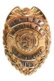 Obsolete New Carlisle Indiana Police Chief Badge