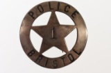 Obsolete Bristol Indiana Police Badge #1