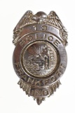 Obsolete Frankfort Indiana Police Badge #13