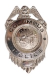 Obsolete Columbus Indiana Police Badge