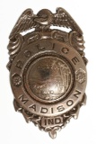 Obsolete Madison Indiana Police Badge