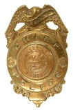 Obsolete Lebanon Indiana Police Chief Badge