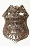 Obsolete Centerville IN Auxiliary Police Badg