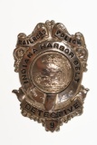 Obsolete Indiana Harbor Belt RR Detective Badge #9
