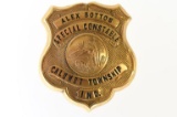 Named Obsolete Calumet Twp Special Constable Badge