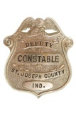 Obsolete St. Joseph County Indiana Constable Badge