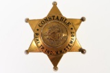 Named Obsolete Pine Twp. Indiana Constable Badge