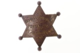 Obsolete Portage Twp. IN. Deputy Constable Badge