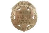 Obsolete Indiana Fish & Game Warden Badge #158