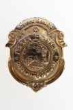 Obsolete Indiana State Police Excise Officer Badge