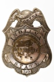 Obsolete Indiana State H.T.D.A.Constable Badge