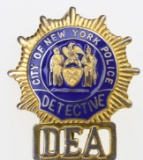 Obsolete City Of New York DEA Detective Badge