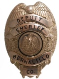 Obsolete Bernalillo County NM Deputy Sheriff Badge